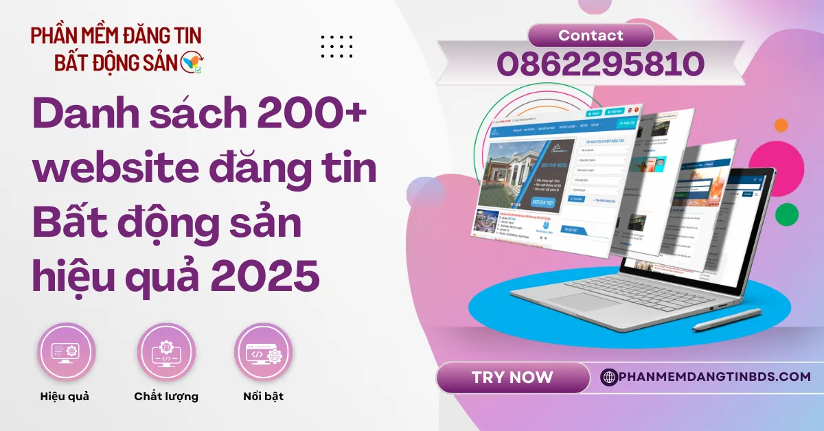 Danh sách 200+ website đăng tin bất động sản hiệu quả 2024