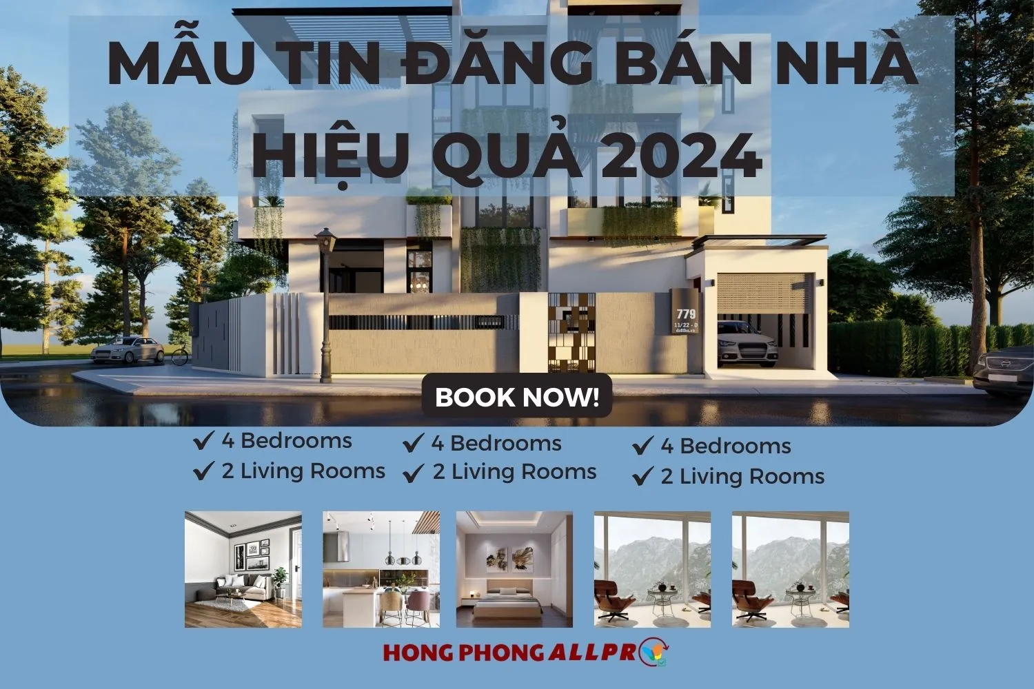 Mẫu Tin Đăng Bán Bất Động Sản Hiệu Quả Nhất 2024